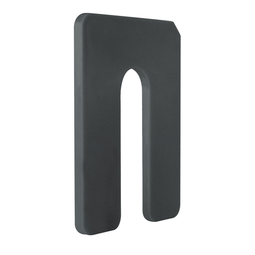 AiglePlast - Plastic Horseshoe Shims - Black 1/4" x 4"