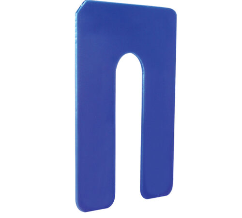 AiglePlast - Plastic Horseshoe Shims - Blue1/16" x 4"