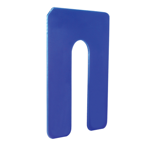 AiglePlast - Plastic Horseshoe Shims - Blue1/16" x 4"